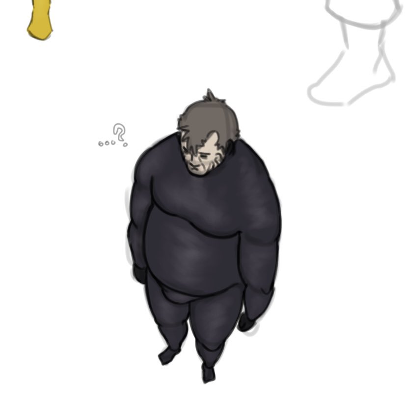 B10_ch3m1cal's tweet photo. Local weird fat guy forced into spandex; doesn’t like it very much. 

#xmen #xmenoc #oc https://t.co/i1JMzB7oPw