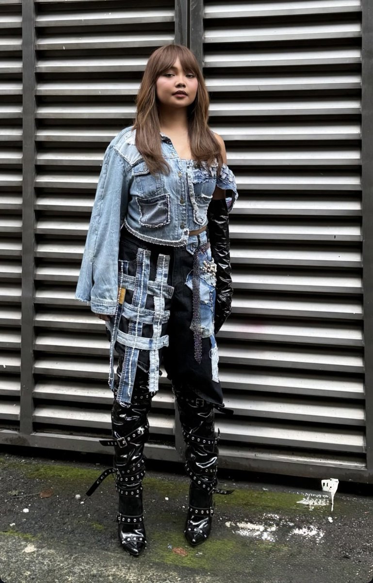 KathyinParis's tweet photo. for today’s look! 

#CarmelleCollado https://t.co/Jx6MMDwurl