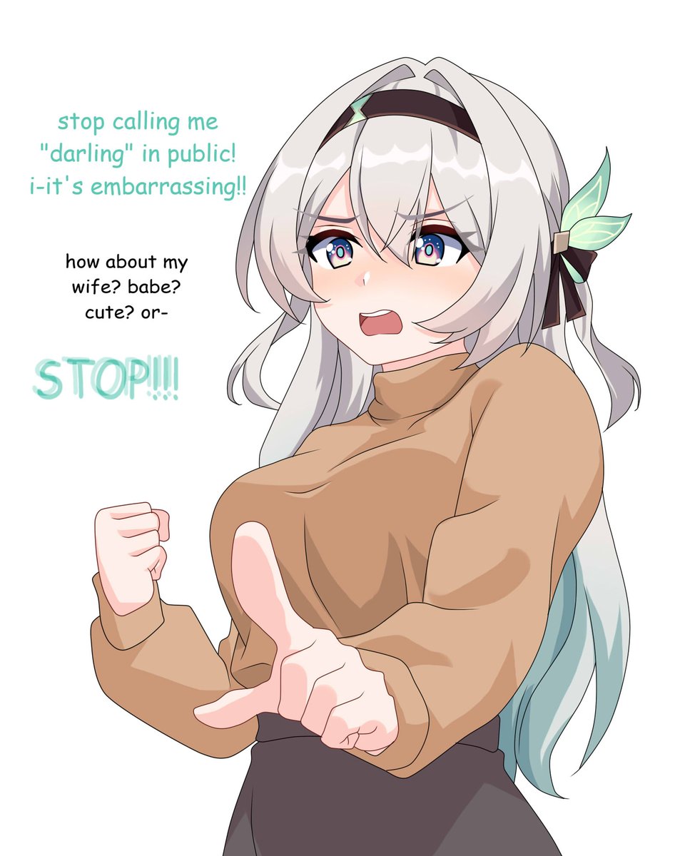 maxwelzyy's tweet photo. Teasing Firefly 
#HonkaiStaiRail #崩壊スターレイル #Firefly https://t.co/1WY9JnudDt