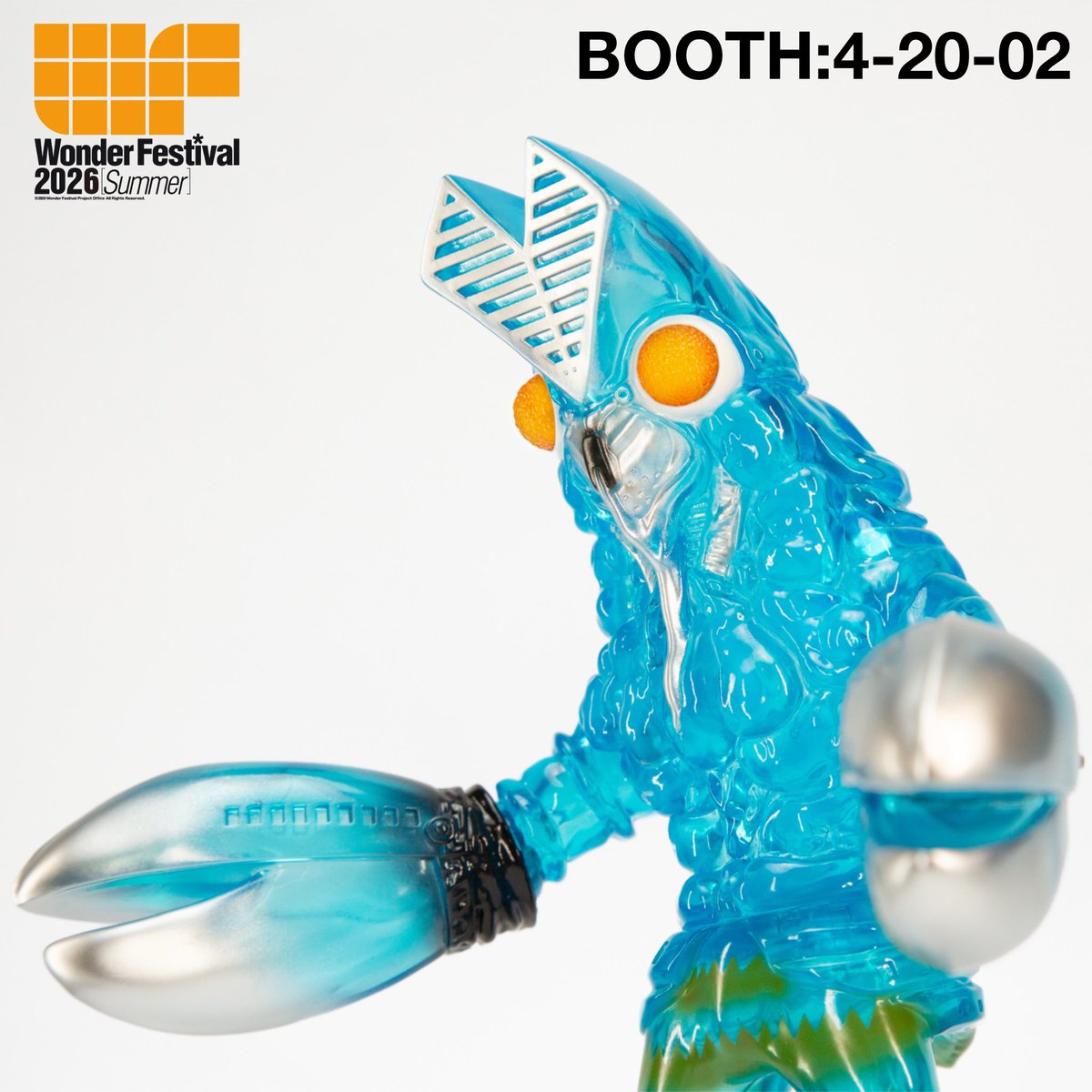 Wonder Festival 2026夏 バルタン星人 版権許諾 Booth: 4-20-02