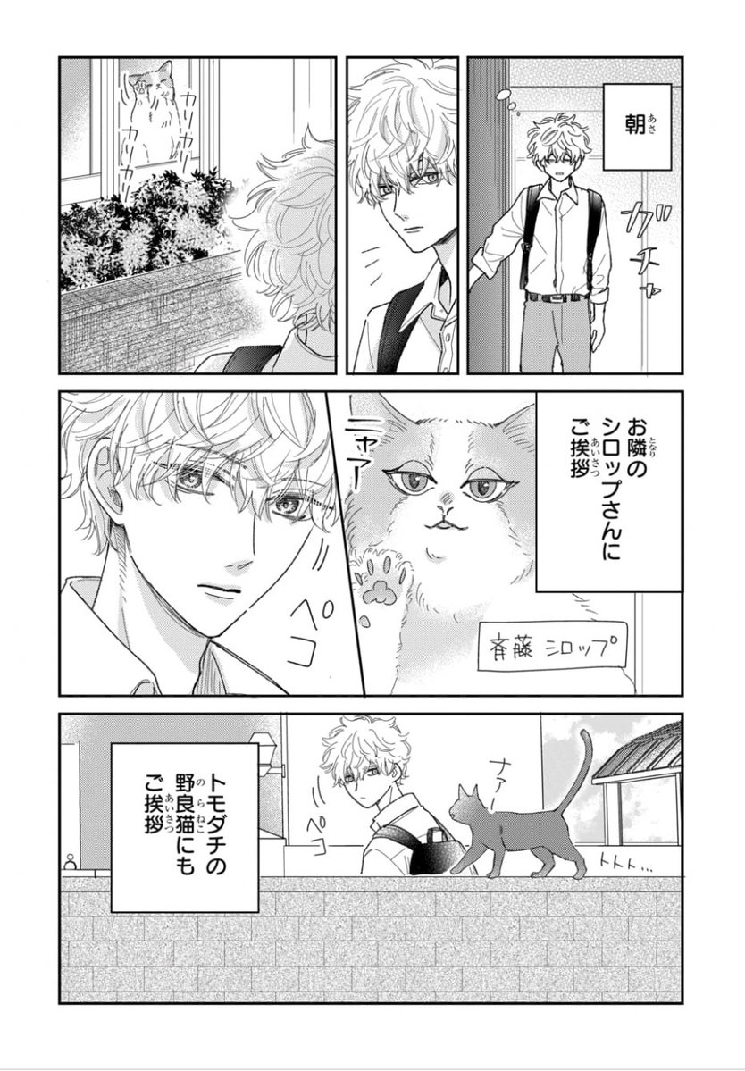 nomenaiya's tweet photo. ねこ系男子の日常(1/3) https://t.co/6xAE5lGFjN
