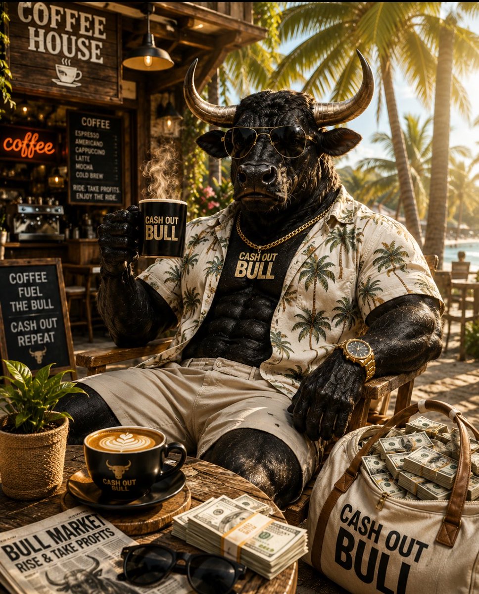CashOutBull's tweet photo. 🐂💰 NEW WEEK. SAME BULL.

New charts.
New opportunities.
New money looking for a home.

The bull is awake.

Cash Out Bull is getting ready. 👀

$BULL

DYOR. https://t.co/ASVzdztXPT