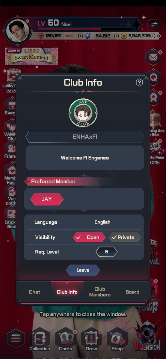 StaryZenCat's tweet photo. Calling all F1 ENGENEs! 🏁🖤
Join ENHAxF1 and let's enjoy ENHYPEN WORLD together!

#ENHYPENWORLD_VAMPIRCLUB
FID: DJH7EP80 https://t.co/Jxbu7I0agA