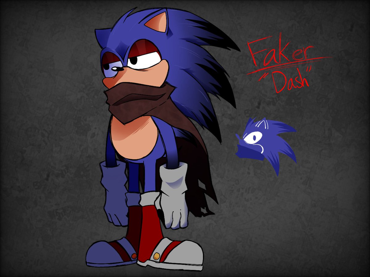 Averylazyartist's tweet photo. I forgot to post this earlier but I had this stupid ass idea of what if the exes were real sonic characters. I will do more of the exes later π #Theycalledmesonic #Takeabreather #LordX #Exe #Fakerexe https://t.co/vVtmaCcIjL