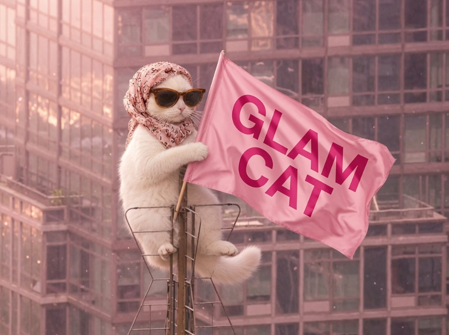 GlamCatRH's tweet photo. glamcat will fly high 🩷 https://t.co/X5vbaiZqMo