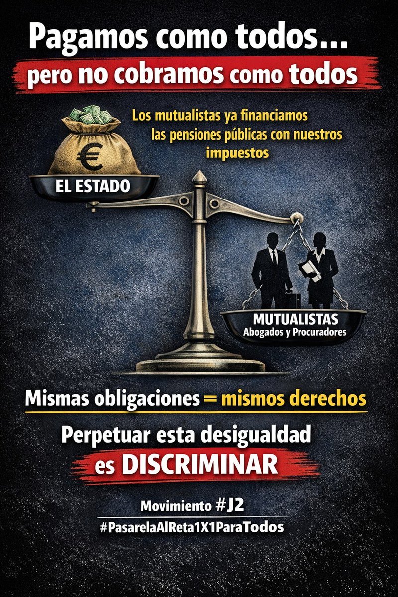 Guerrero_Crisan's tweet photo. Esa igualdad está reconocida en el artículo 14 de la CE. Sin embargo, @gpscongreso la aplica de manera selectiva: excluye de los mismos derechos a quienes cotizaron 40 años lo exigido, mientras con sus impuestos financia las prestaciones sociales del resto.
#PasarelaPrecariaPPSOE https://t.co/j0bhGTzsHQ