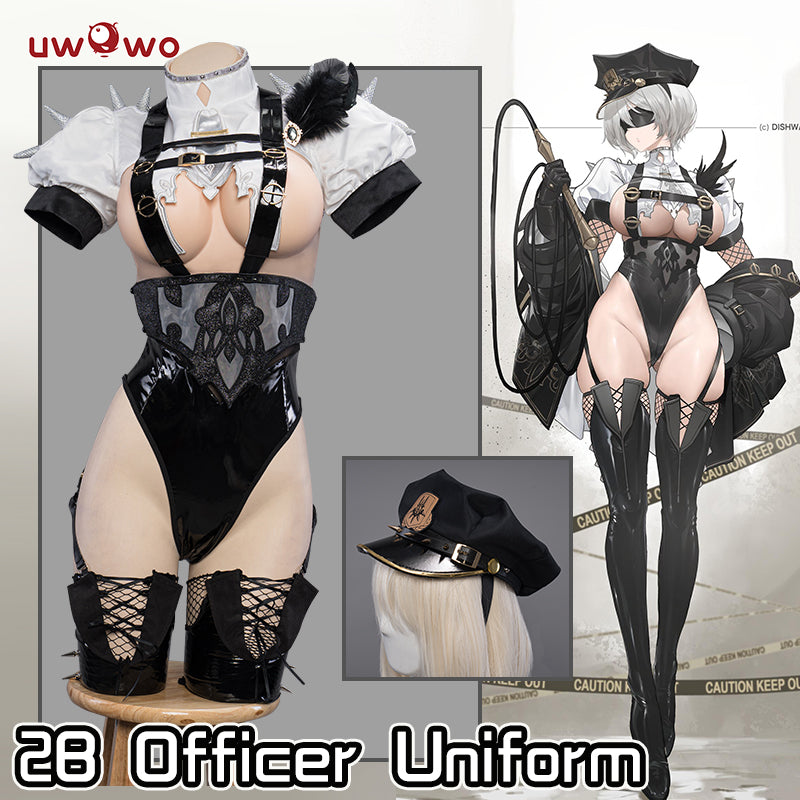 MityVT's tweet photo. I just received INSTOCK Uwowo Nier: Automata 2B Officer Uniform Sexy Fanart Cosplay Costume S-2XL - Set A (Costume+Hat） S INSTOCK by Uwowo Cosplay from mannyonaise via Throne. Thank you! https://t.co/ZLJLztuluv #Wishlist #throne https://t.co/O1gne378zG