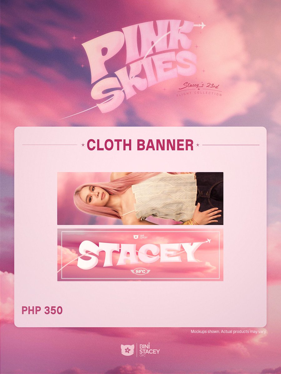 dearcoletv's tweet photo. At dahil birthday na ni Stacey, I’ll be giving away 1 cloth banner, 1 keychain, and 1 sticker sheet to a lucky bloom! 💖

💫 mbf, rt &amp; like this post
💫 reply with your bday msg for Stacey
💫 use the hashtags below

STACEYS TICKET TO 23

#StaceyUnderPinkSkies
#StarlightStaceyDay https://t.co/gkTeNxEbLq