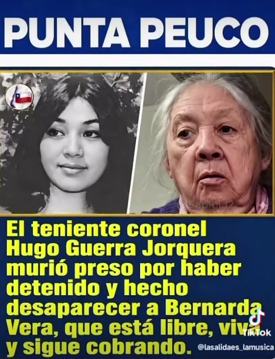 ChichadeManzana's tweet photo. Y Kast lo sabe...
#indultoACarabinerosYa
#indultoALosHeroesDel73 https://t.co/9aPFJPa7Ku