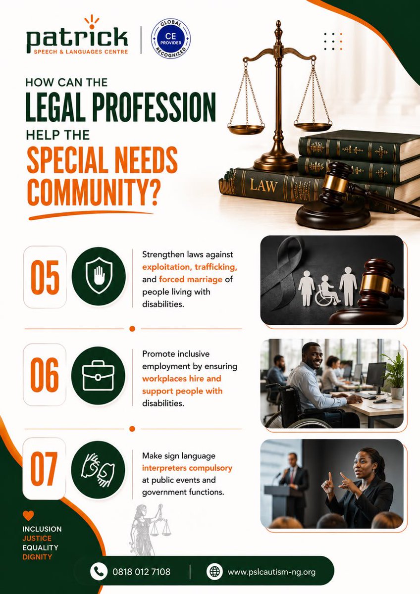 patrick_speech's tweet photo. Lawyers can you help us ? 

We will appreciate 

#lawyers #specialneeds #legalprofession https://t.co/d4myLtZnpK