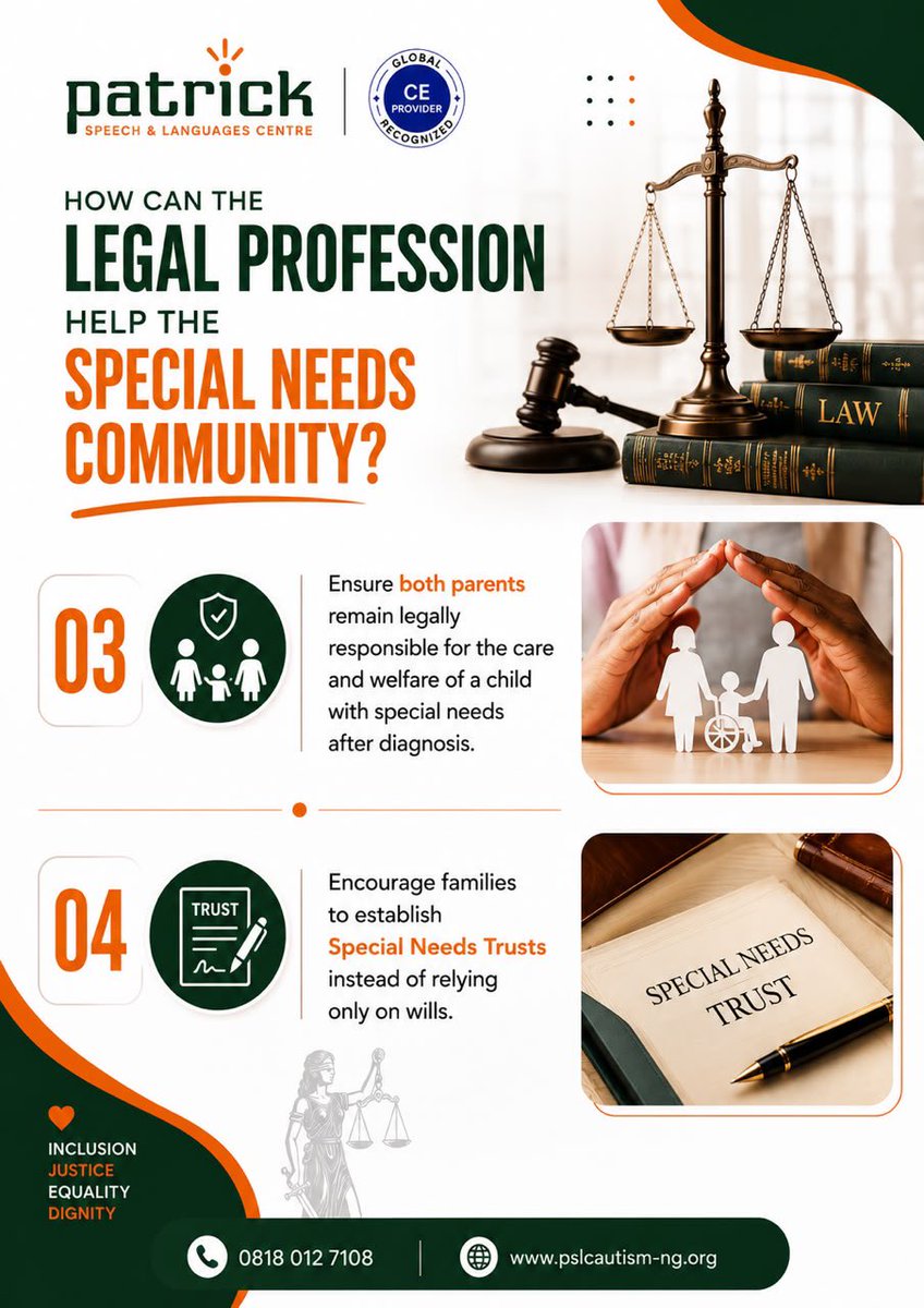 patrick_speech's tweet photo. Lawyers can you help us ? 

We will appreciate 

#lawyers #specialneeds #legalprofession https://t.co/d4myLtZnpK