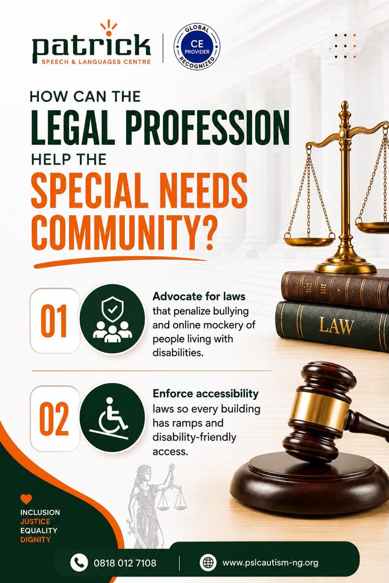 patrick_speech's tweet photo. Lawyers can you help us ? 

We will appreciate 

#lawyers #specialneeds #legalprofession https://t.co/d4myLtZnpK