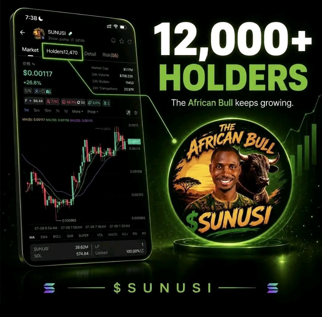 Harunabg34's tweet photo. @CryptoThro @theafricanbulll SUNUSI TOKEN https://t.co/N0Qq1zonR6