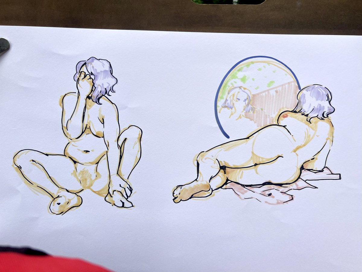 anhdangerous's tweet photo. Did some figure drawing today https://t.co/XUn3bCx40k