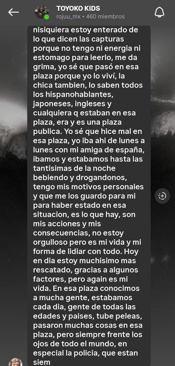 h0odgiirl's tweet photo. Hola, no estoy entendiendo bien el contexto de lo q está pasando con Rojuu (soy fan de el) y m preocupa un poco el saber q estoy idolatrando a alguien extraño en ese sentido, el dejo estos mensajes en un canal de difusión, alguien sabe el porque de esto? https://t.co/xbjGjlFJh7