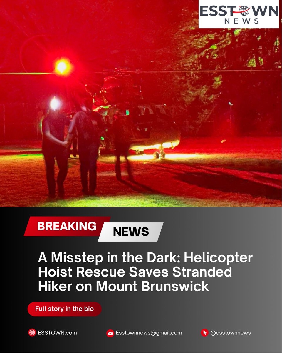 ESSTOWN's tweet photo. A Misstep in the Dark! 🚁 Friday, Lions Bay SAR &amp; North Shore Rescue executed a night hoist on Mt. Brunswick to save a hiker with a severe ankle injury. Trapped in the dark with no lights.
Reminder: ALWAYS pack a headlamp! 🔦🏔️ #LionsBaySAR #MountBrunswick #BCSAR https://t.co/EeU5RIx3Wo