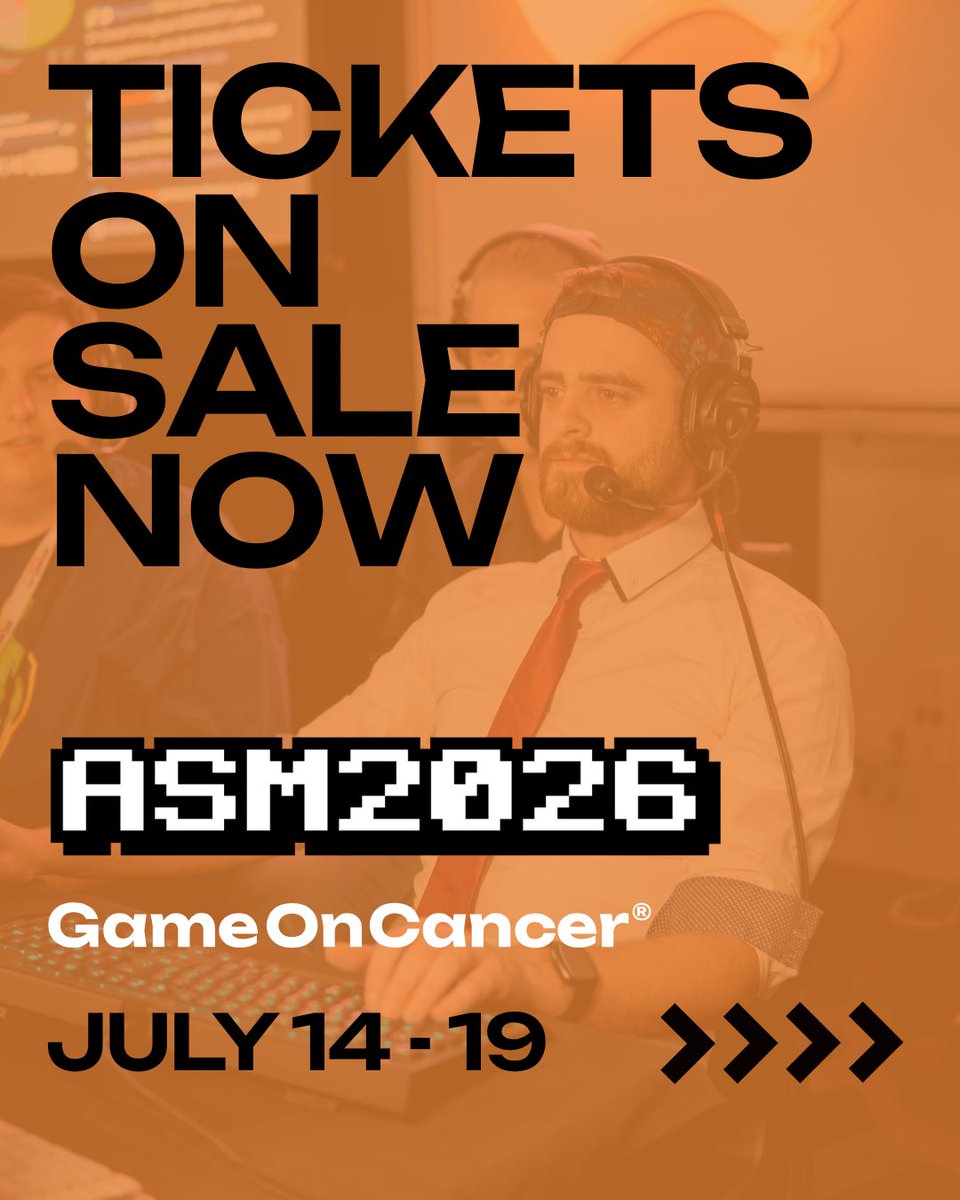GameOn_Cancer's tweet photo. Ready, set, SPEEDRUN 🎮💨

Australian Speedrun Marathon is back in Adelaide from 14 to 19 July, raising funds for Game On Cancer®.

Come for the incredible runs, stay for the community, and help power bold new cancer research ideas.

🎟️ Grab your ticket: https://t.co/3anTSwgUts

#ASM2026 #GameOnCancer #AusSpeedruns