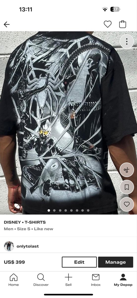 uprunvas's tweet photo. @spidermanfiles Rare Sam Raimi, Spider Man Graphic tee for sale.

https://t.co/qoRxLpIKoK https://t.co/Nc6Cyt0zFp