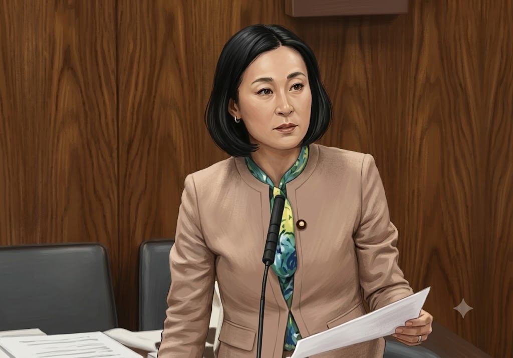 seijichishin's tweet photo. 立憲・田島まいこさん。元国連職員の経歴を持ちながら、国会では高市総理への「噛みつき」ばかり目立つ。

8日のX投稿でも「野党相手に冷静に答弁できない政治家が、米中を相手に国益を守れる訳がない」と批判。

しかし本人は週刊文春ネタを連発
「高市事務所による野党中傷動画拡散問題…」

国連経験を活かすより、週刊誌追及に熱心？
中国ミサイル実験など安全保障の建設的議論は後回しでいいのか？

野党に求められるのは「ただの反対」ではなく、国益を守る提案力だ。＃立憲民主党 #田島まいこ