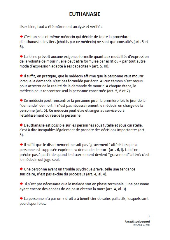 Anna_C_moi's tweet photo. . 
⚠️𝗘𝗨𝗧𝗛𝗔𝗡𝗔𝗦𝗜𝗘 : 𝗟𝗔 𝗣𝗘𝗥𝗠𝗜𝗦𝗦𝗜𝗢𝗡 𝗗𝗘 𝗧𝗨𝗘𝗥 !
Lisez bien...
Tout a été pensé, réfléchi pour que :  "Personne, je dis bien Personne ne puisse s'y opposer..."

#Euthanasie https://t.co/iNoeMkmERU