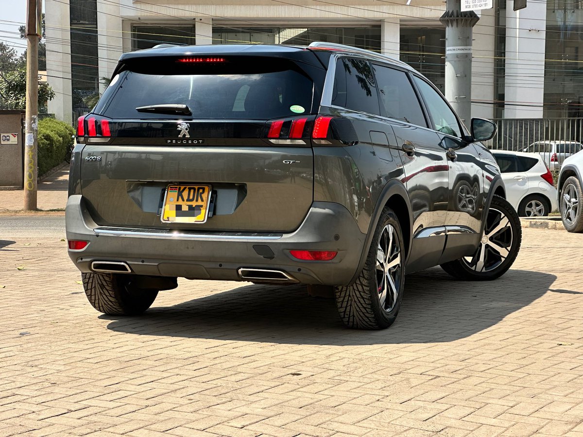 JaMtoka's tweet photo. - 2017 Peugeot 5008 GT Line 2.0 BlueHDI 🇫🇷 (P87)
- KSh3.5 Million
- Fuel Tank: 56L
- 13-16km/litre
- Location: Nairobi 🇰🇪 
- +254733665551 (WhatsApp)

- 2.0-litre 4-Cyl Turbocharged Diesel (DW10FD)
- 150bhp @ 3750-4000 rpm
- 370Nm @ 2000 rpm
- 6 Speed AT (EAT6)
- Front Wheel Drive

- 6 Airbags
- Adaptive Cruise Control
- Automatic Emergency Braking (City/Forward Collision Mitigation)
- Blind Spot Monitoring
- Electronic Brakeforce Distribution
- Emergency Braking Assistance
- Electronic Stability Control + Traction Control
- Lane Departure Warning + Active Lane Keep Assist
- LED Daytime Running Lights with Sequential LED Indicators and Automatic High-Beam Assist 
- Speed Limit Recognition and Display

- i-Cockpit with 12.3" Digital Instrument Cluster and 8" Capacitive Touchscreen
- Android Auto and Apple CarPlay via Mirror Screen
- Qi Wireless Charging
- 2X USB-A Ports
- 3X 12V Sockets
- 6 Speaker Audio System

- Alloy Rims
- Fog Lights
- Moonroof
- Wing Mirror Blinkers
- 7 ½ Leather Seats