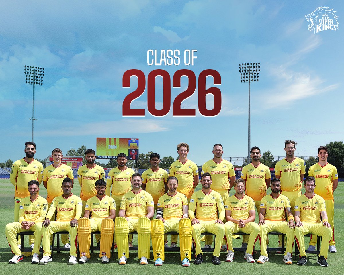 TexasSuperKings's tweet photo. From all of us, thank y'all 💛

#WhistleForSuperKings
#MLC2026 https://t.co/omsMwBlxIR