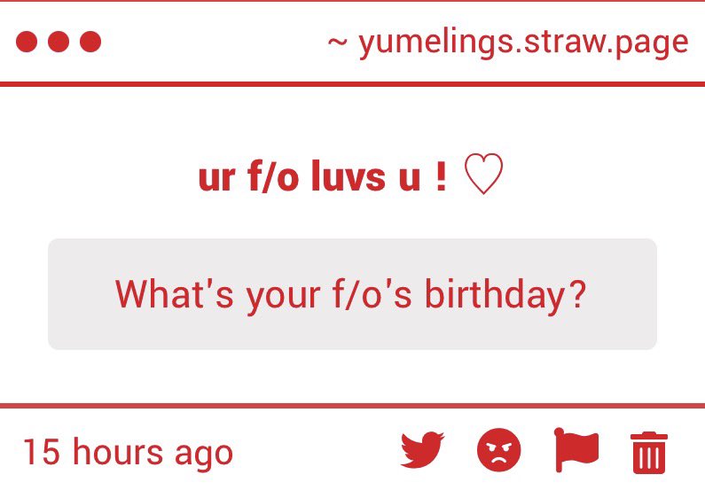 yumelings's tweet photo. ── ⟡ ˙❔ ̟   

‘  what’s your f/os birthday(s) ?  ‘ https://t.co/2p3apZuZFc