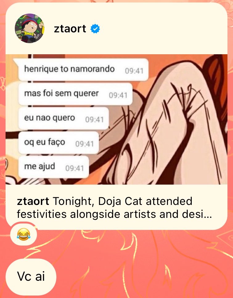 kamiversitaria's tweet photo. estão me tacando pragas https://t.co/Uqz2nhXYrV