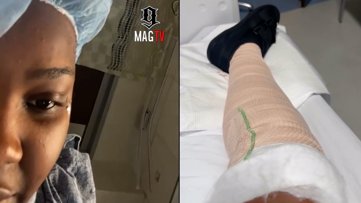 BlackInkChi's tweet photo. SEE VIDEO HERE: https://t.co/QtXcil1lQ1

Gloss Up Gets Well Wishes From Celebs After Doctors Were Able To Save Her Foot! 🙏🏾

#glossup #surgery #foot https://t.co/K8XW4Ti38V