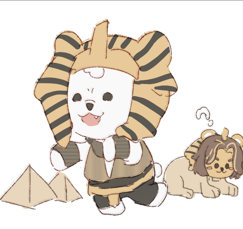 AChen_Grayson's tweet photo. ファラオを崇めよ～ https://t.co/9bzEE0tJLS
