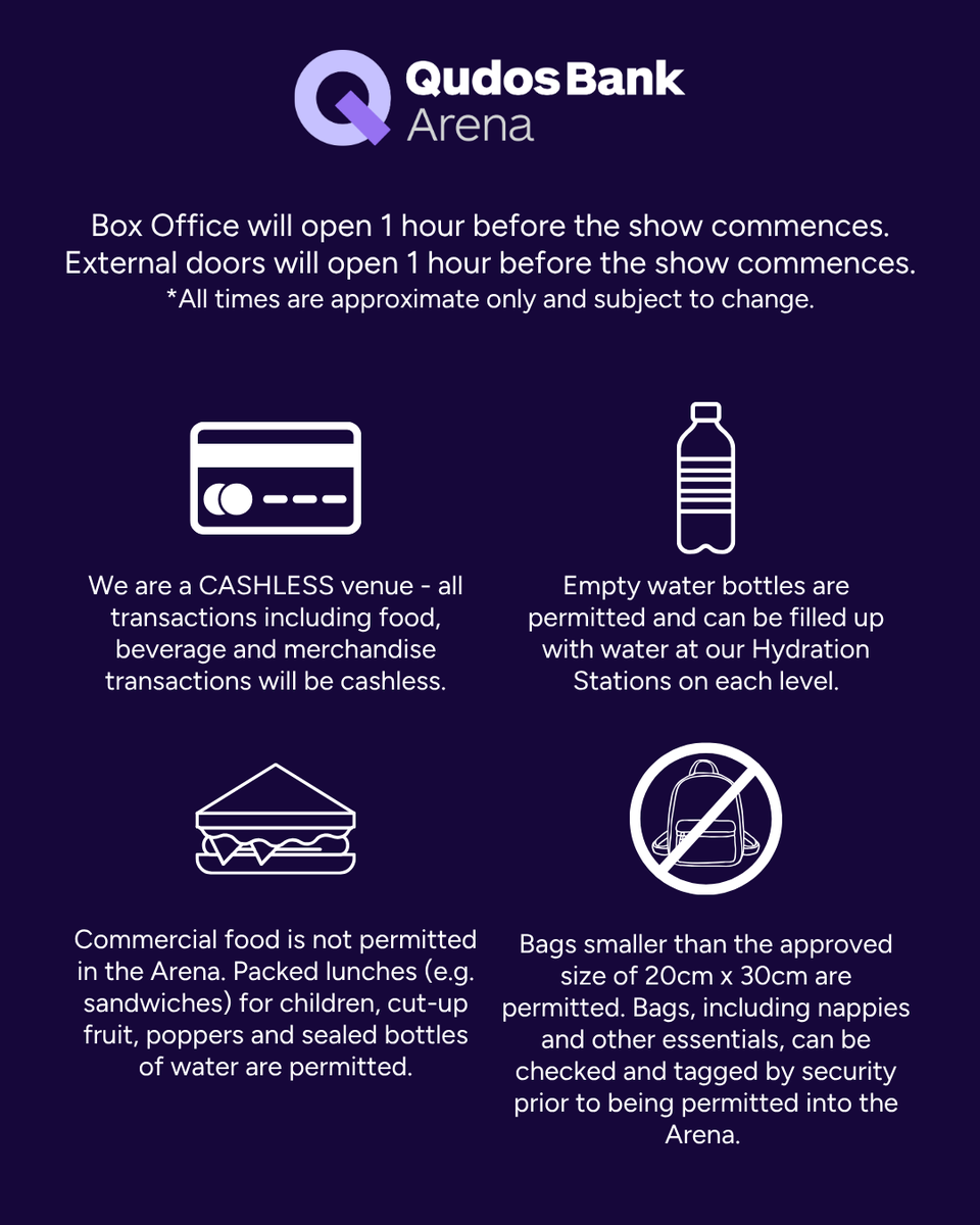 afterpayarena's tweet photo. Magic In The Stars by @DisneyOnIce is skating into Qudos Bank Arena from this Wednesday 15 - Sunday 19 July, bringing beloved Disney stories to life on ice.

Here's all the information you need to know before your visit.

Tickets are still available via https://t.co/hZgbOSFKYV https://t.co/9mVzXDO2Vj