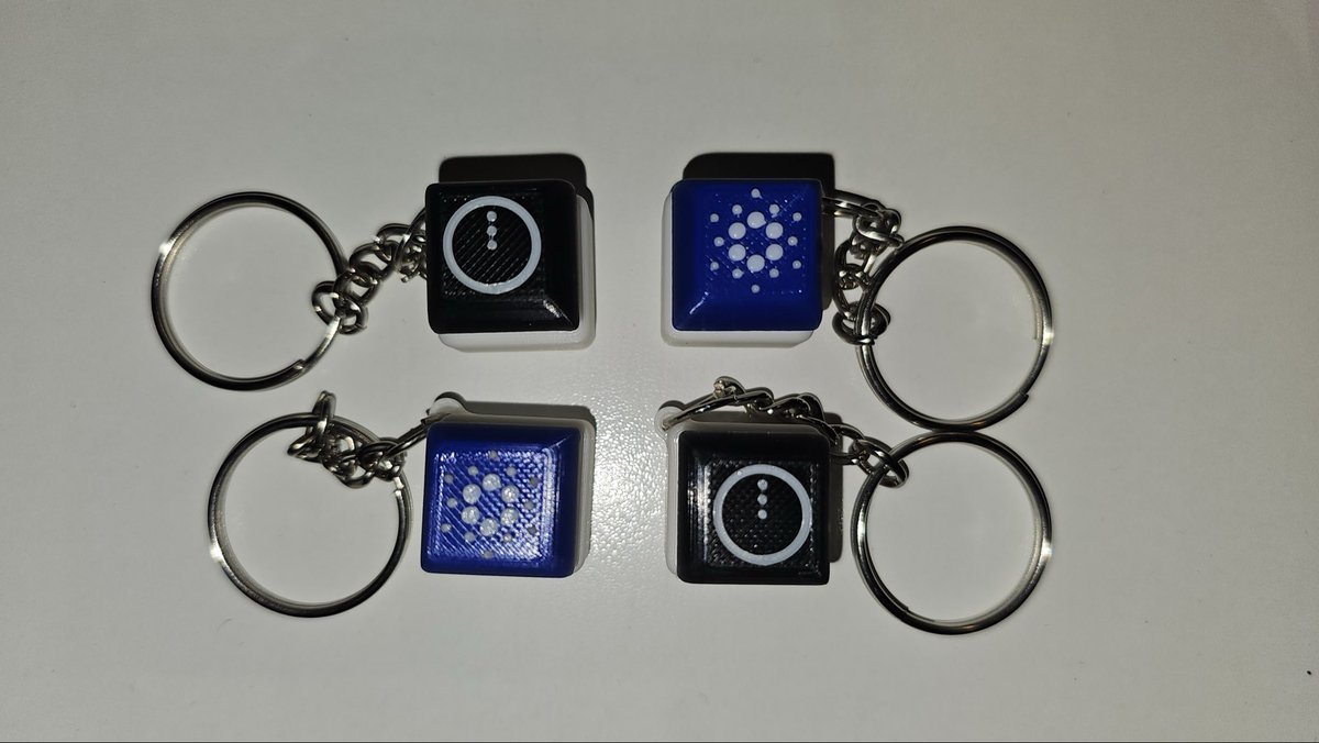 AnujChaudhary25's tweet photo. Beautiful @Cardano &amp; @MidnightNtwrk tapper chain rings from Cardano Codex 2026 
Thanks @NucastIO 💙🔥 https://t.co/fj9YtgBpcJ