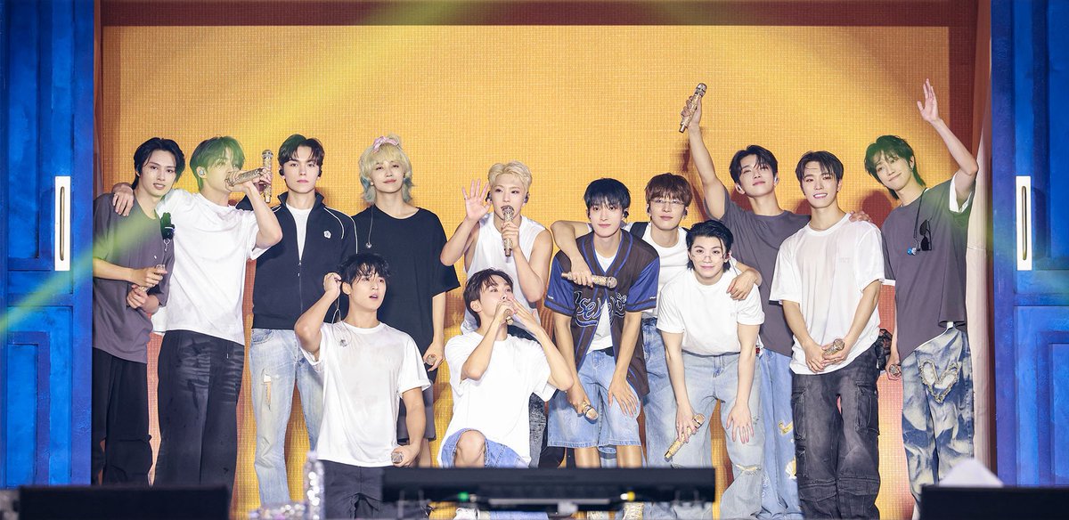 minghaocheoI_'s tweet photo. "...they have achieved a series of extraordinary milestones on the global stage, setting unprecedented records and multiple K-pop firsts as they have grown into artists who “will go down in history.” 

MY SEVENTEEN!!!!! 🤍 https://t.co/akJrG7IEL1
