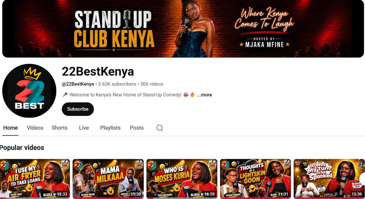 DanielMbuya's tweet photo. There's this show on YouTube full of dry jokes... Siwezi decide kama ni host, audience, or mimi nimekuwa too serious.
#HolyOfHoliesAgenda #GOKThisWeek
#MakeOlkalouShine #KiambuEndorsesKalonzo
#ChaguaMuchina
#KomboaKenya https://t.co/1ax0ELWkE2