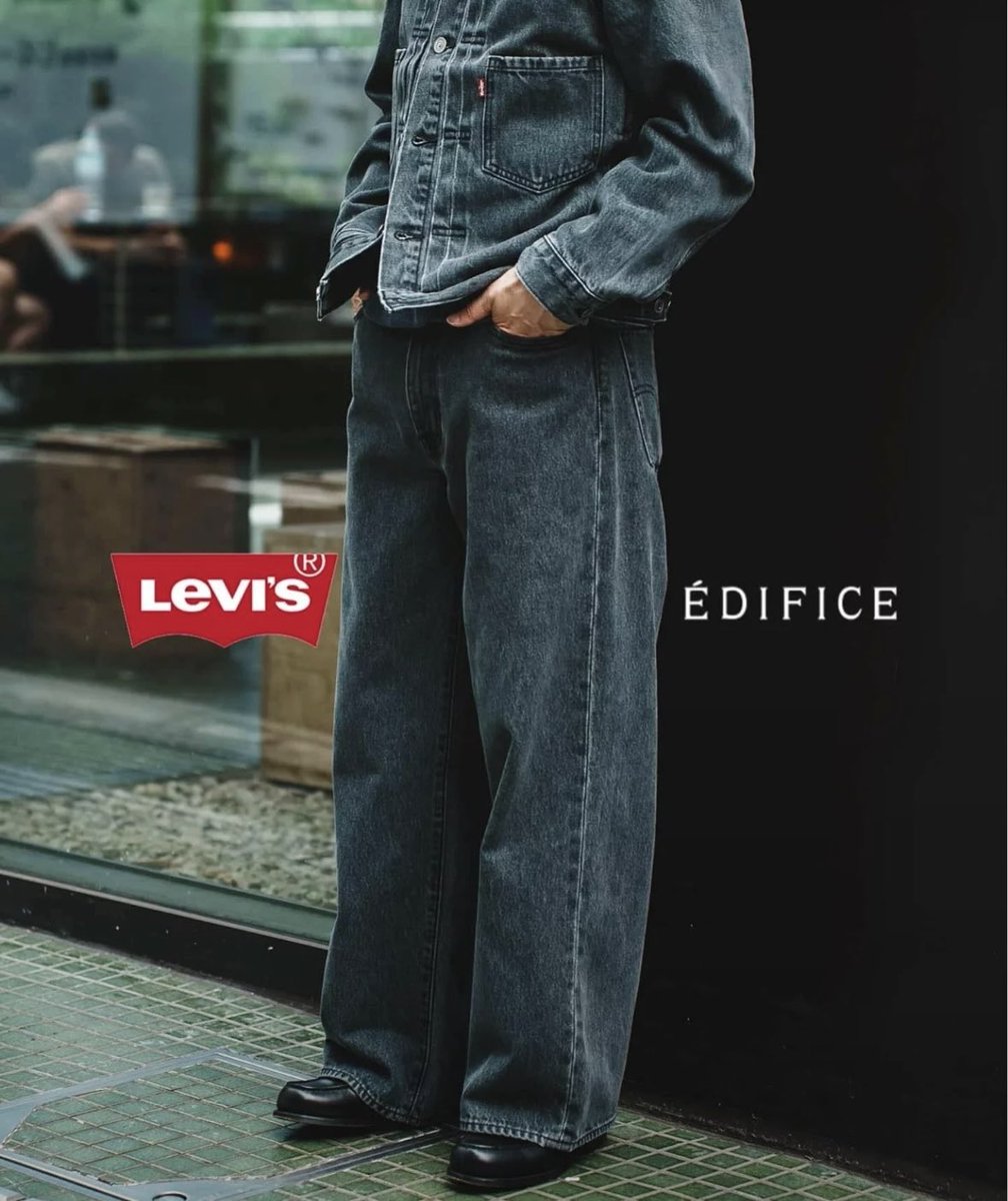 y_knman's tweet photo. Levi'sバギーデニムよだれ出るほどかっこいい...
これに革靴合わせとけばオールオッケーでしょ https://t.co/f3GtjU5jAG