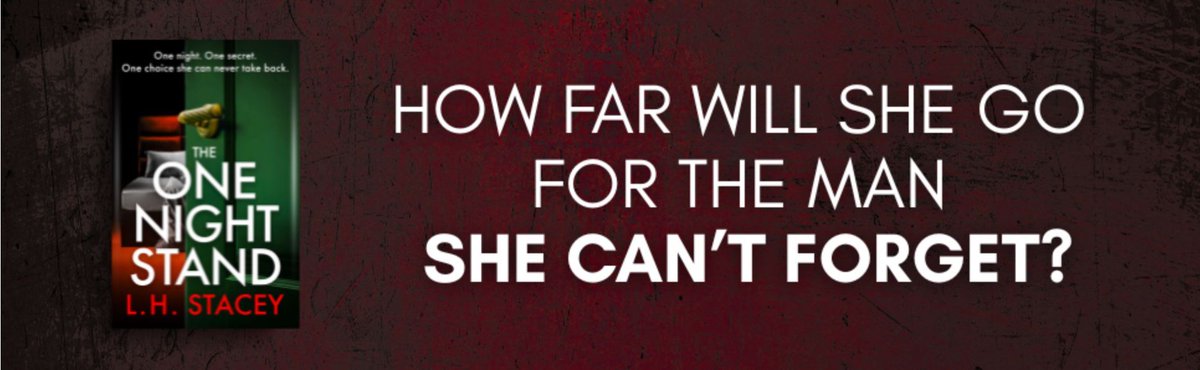 LyndaStacey's tweet photo. One night. One secret. One choice she can never take back. 
📕 #TheOneNightStand is the brand new, chilling thriller from bestselling author L.H. Stacey Author! 📘 

NEW RELEASE; available now: https://t.co/A5tPNxTOb9  #BOOKS 📙 🔪 https://t.co/pcBgTkbNlw