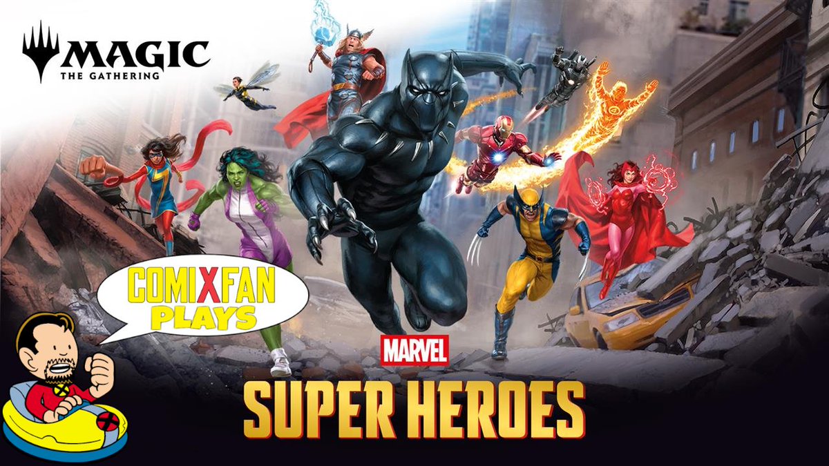 Comixfan's tweet photo. It's a Marvel-ous Monday with 🕷️ #MarvelSnap 🕷️ & ✨ #Marvel x #Magic in #MTGArena ✨ @ Comixfans! Come say g'day!👍 Stream links below⤵️ #MarvelSnapCreator @MARVELSNAP #MTGxMarvel @MTG_Arena @wizards_magic @MarvelGames @Marvel @MarvelAUNZ https://t.co/OYPvq75Ewg