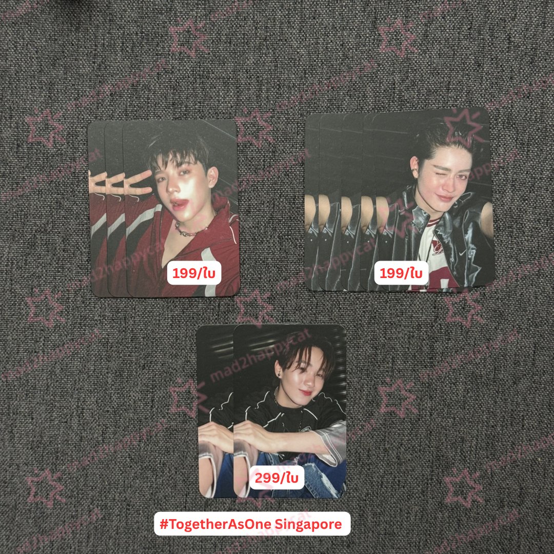 _mad2happycat's tweet photo. wts 💫 #TogetherAsOneinSG

🌟selfie card
Poom, Nice, Tad

❌ไม่สะดวก���ัดรับ❌ไม่สะดวกผ่อน
🚚 ค่าส่งเหมา 50
💌dm ได้เลยค่ะ

#ตลาดนัดatlas https://t.co/iHZP9O4g3X