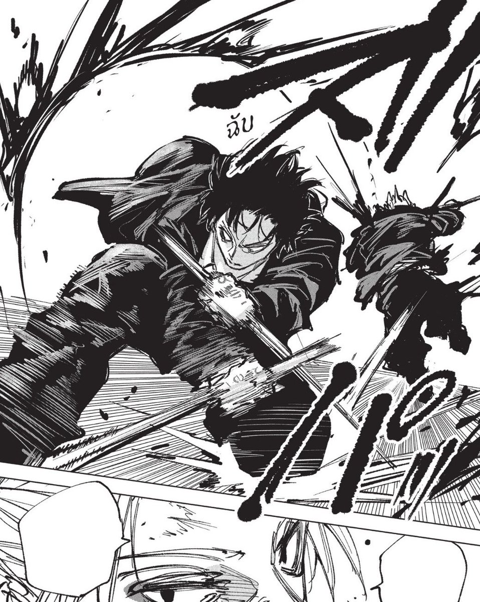 Bunggub_'s tweet photo. Sakamoto Days / 267 

ปกติไม่ค่อยได้เห็นสีหน้าแบบนี้จากพี่นางุโมะสักเท่าไหร่ เวลาฮีเอาจริงแล้วน่ากลัวมากอะ เป็นออร่าที่น่ากลัวมากจริงๆ ส่วนใหญ่หน้าฮีจะเปื้อนรอยยิ้มตลอด 😭 

คำเตือนของเพื่อนอย่างคุณซากะก็น่าจะเอาไม่อยู่แล้ว อันตรายมากก(แต่หล่ออะ)ใครจะเอาฮีลงได้วะ 😭😭😭😭 https://t.co/LpR7LhwUrN