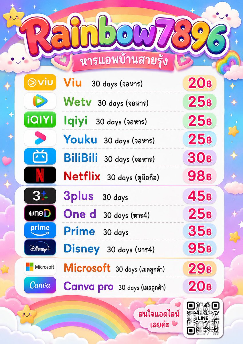 Wiphada_Ph's tweet photo. สั่งของ
สอบถาม 
แอดไลน์ได้เลยค่ะ 👉 https://t.co/N2enFy8LxX
#หารiQiyigold #wetv #viu #หารแอพoned #netflixหาร #หา��แอพพรีเมี่ยม https://t.co/CD0rULslun