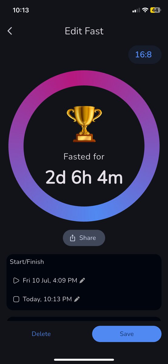 fa3rydust's tweet photo. had to break it :( made it like pretty far but still wish i could of done longer after my tattoo wednesday i’m gonna maybe fast 4 a week i work alot so i’ll be distracted https://t.co/tOrd67c9Ks