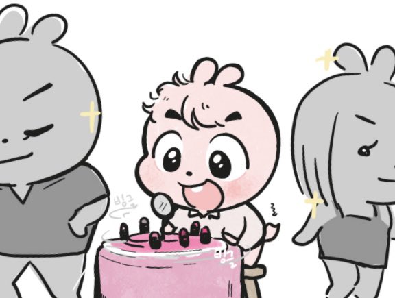 mayibehappppy's tweet photo. 멋진 토끼들 사이에 동글토끼 https://t.co/odMluGn0hP