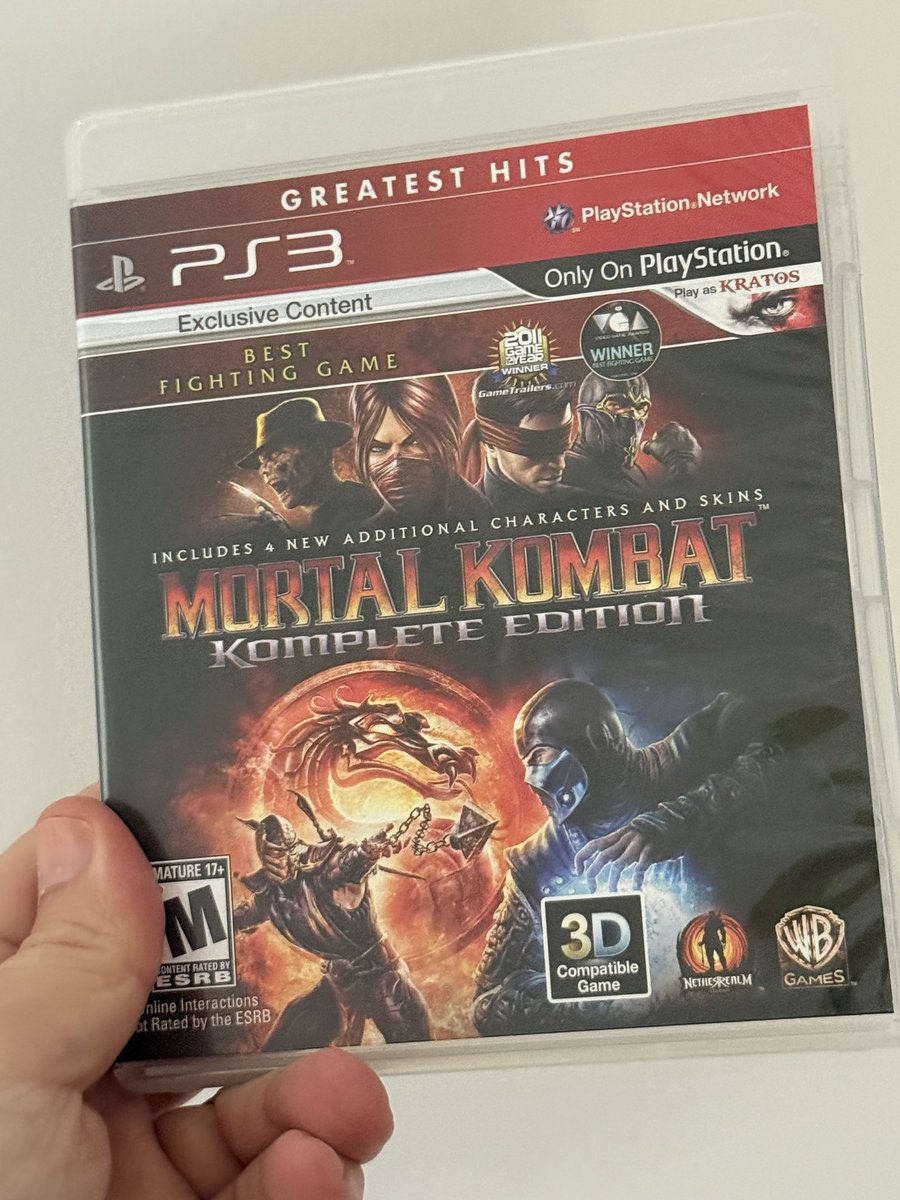 Bujanoon's tweet photo. Cannot be ported due to license expiration of Kruger’s character usage
Thats why we keep and promote physical media https://t.co/KuIpIY7kQP