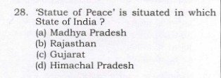 upsckitaiyari's tweet photo. Q_. 'Statue of Peace' is situated in which State of India ❓#UPPSC https://t.co/FKua74lOKy