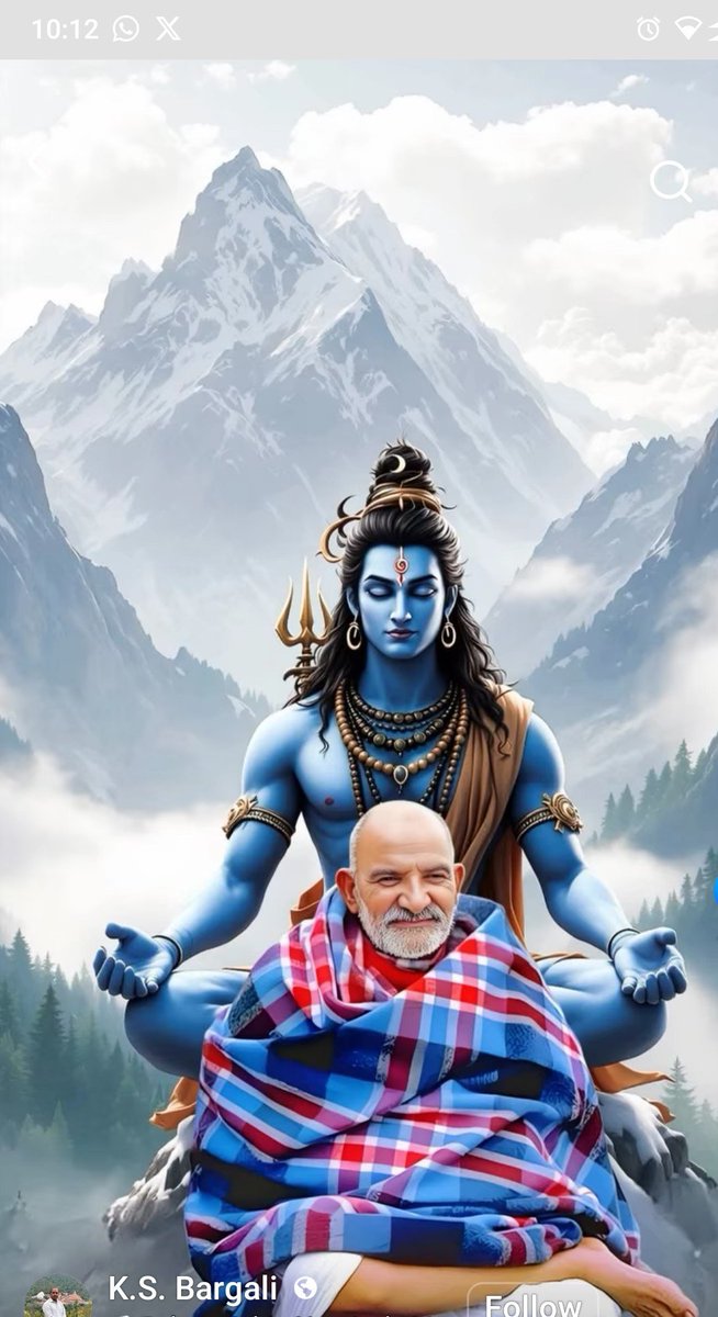 Er_Sharma01's tweet photo. #ॐ_शिवाय_नमस्तुभ्यं 
हे महादेव सदा कृपा बनाए रखना 
नीम करौली बाबा 
आपसे ही मुझे धैर्य, हिम्मत, विश्वास मिलता है 
बाबा मेरा हाथ पकड़े रखना सदा 
#जय_हनुमान 
#जय_श्री_राम 
#जय_जय_श्री_राम https://t.co/2Hfp2VzeW8
