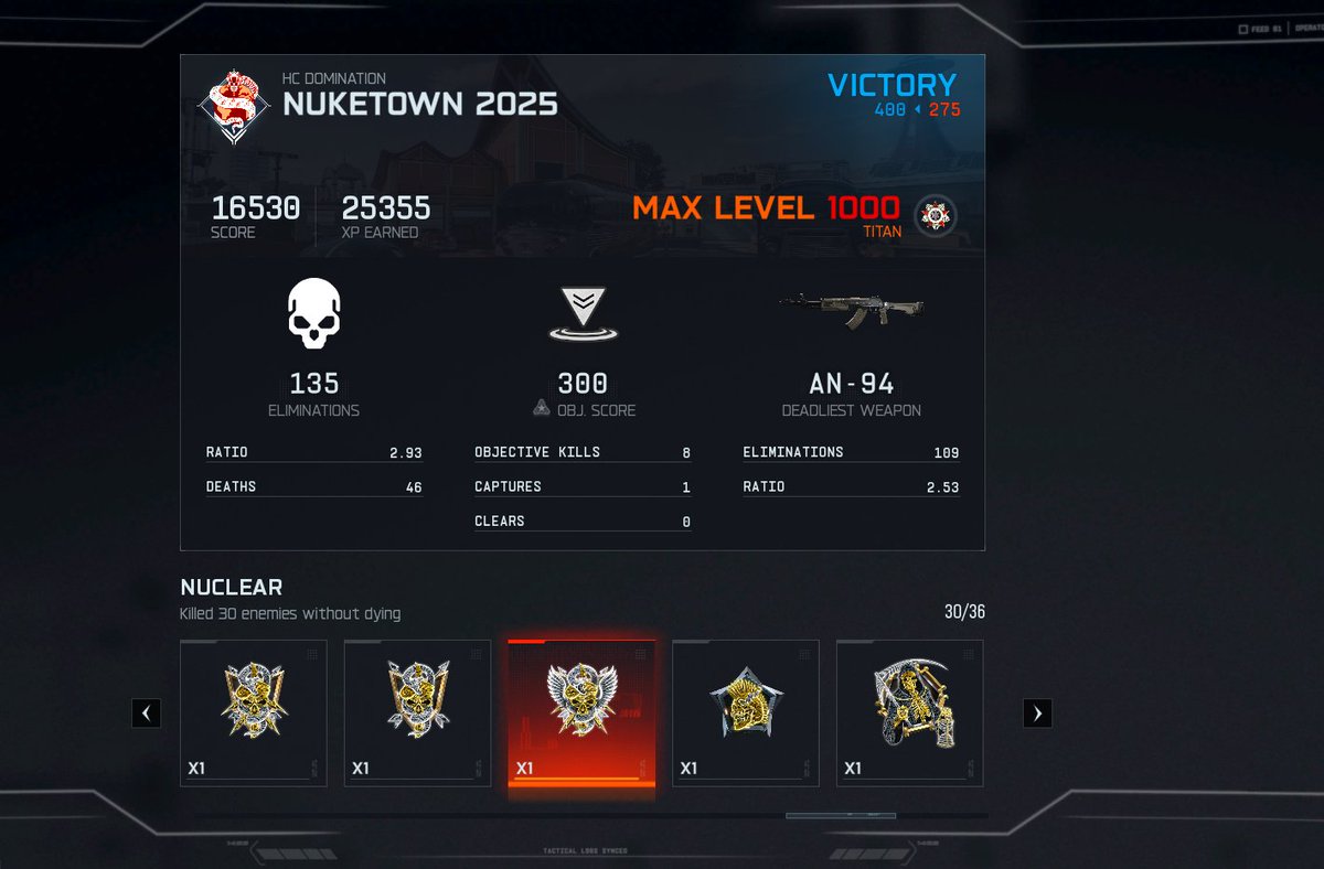 IAmSlayer23's tweet photo. Well, it happened at level 1000, plus a nuke couldn't have done it better @TheBoiSantana https://t.co/t3xmD5SFLb
