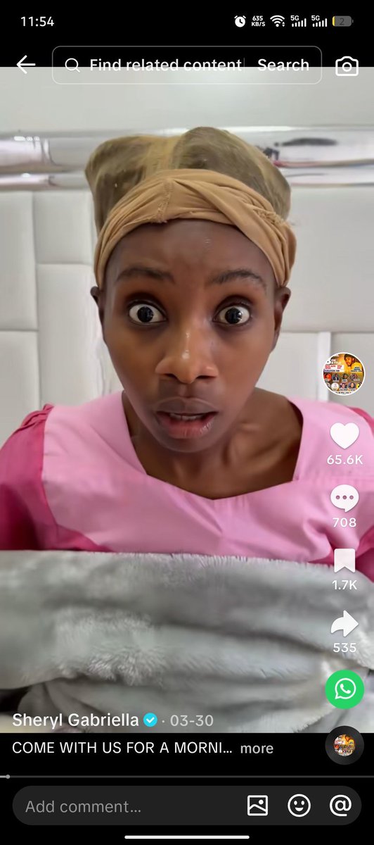 ClementsJeffri's tweet photo. Kenyan tiktoker sherryl Gabriel has decided to unit us. Video in the comment https://t.co/7iADBydJua