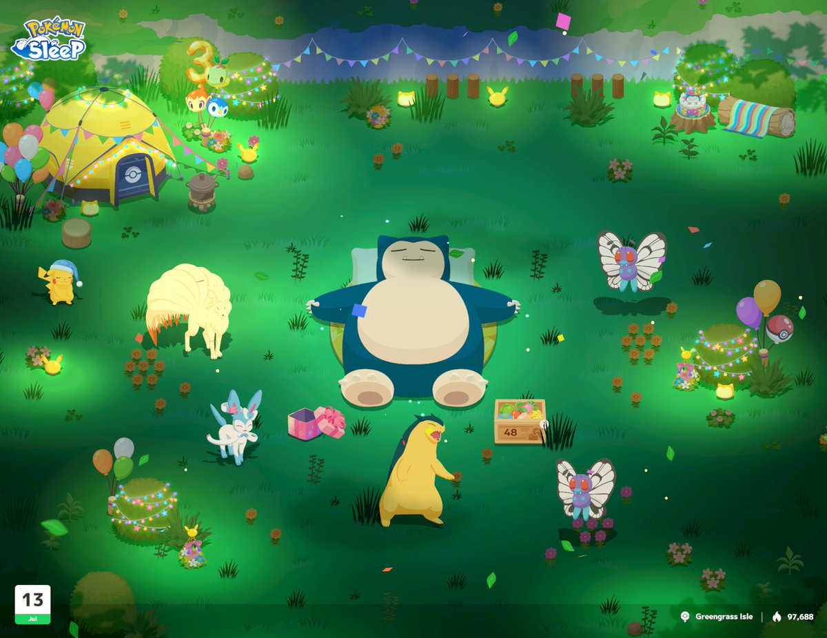 kittyrambles's tweet photo. #PokemonSleep3rd
Joining the Pokémon Sleep 3rd Anniversary Campaign 💜 https://t.co/Xr9sc3ThLk