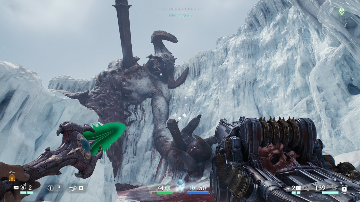 Fixalas's tweet photo. DOOM: The Dark Ages - Revelations DLC finally done this past weekend. It was awesome but damn that secret boss was testing me. Gameplay is a mix of Eternal with TDA gameplay by having both the shield and the newly added spear (adds two dashes + other frantic attacks). Loved it 🔥 https://t.co/WuJNNxBTQC