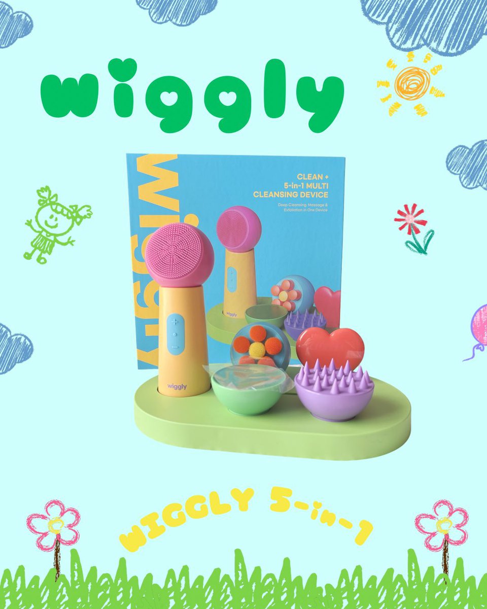 gifting🎁】 WIGGLY @wigglyjp 5-in-1 毛穴ケア マルチクレンジング